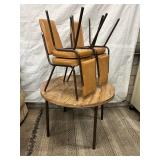 MCM Lamintate Kitchen Table w/4 Chairs
