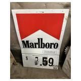 Vtg Malrboro Cigarette Advertisement almost 4'