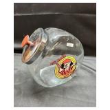 Big Mama Red Hot Sausage Store Display Jar