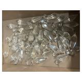 Crystal Prism lot for lamps/candle holders, more