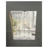 Poor Box Kirkland Glass Candleholders