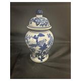 Blue and White Ginger Jar