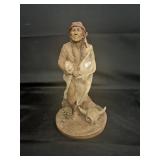 1983 Tom Clark American Indian Statue 1899