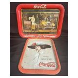 Vintage Coca Cola Trays