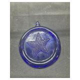 Hand Crafted Cobalt Blue Sun Catcher