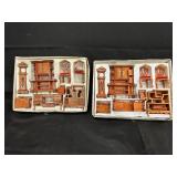 Vintage Doll House Furniture Lot