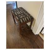 Padded Wooden Bench