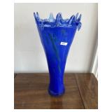 Crystal Home Collection Hand Blown Vase