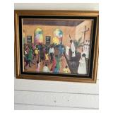 1997 Framed Print Praise the Lord by F. Douglass