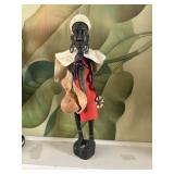 Hand Carved Wooden Tribal Statue over 12'