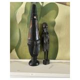 Hand Carved Wooden Tribal Art