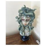 Medusa Bust with lighted eyes