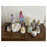 Mixed Lot-figures/snow globes/more