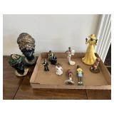 Large Lot of African American Figurines-Lenox/more