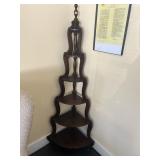 Antique Victorian Corner Display Shelf-Shelf only