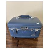 vintage blue American Tourister Escort