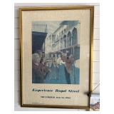 1982 Framed New Orleans Poster