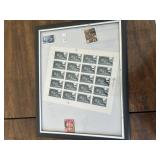 Framed Stamps Malcolm X