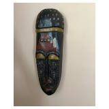Hand carved tribal mask