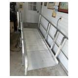 Aluminum Modular Handicap Ramp 13.5 Ft Long Total
