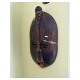 Vintage Hand Carved Wooden Tribal Mask