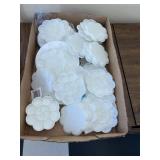 Two Sizes floral shaped paint pallettes