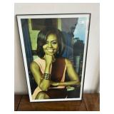 Michelle Obama Framed Print