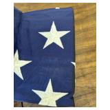 5x9 US Interment Flag found in box