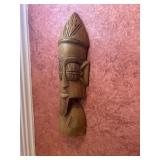 Hand Carved African Tribal Mask
