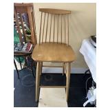 Highback Windsor Counter Height Barstool