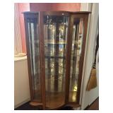 Corner Curio Cabinet