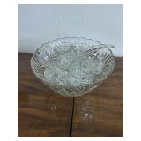 Anchor Hocking Arlington Punch Bowl w/cups