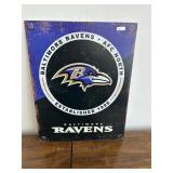 Baltimore Ravens Metal Sign