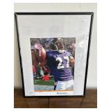 Baltimore Ravens Ray Rice Signed Print