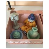 Gonder Pottery Asian Planter/Asian Doll More