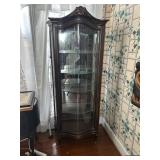 Curio Cabinet w/side opening doors