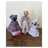 Vintage Folk Art Doll Lot