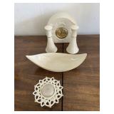 Lenox Tealight holder/Clock/Dish
