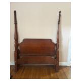 Full Size Cherry Headboard/Footboard-As IS