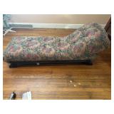 Floral Tapestry Chaise Lounge