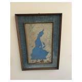 Vintage Rice Paper Wall Art