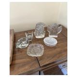 Crystal Figurines/Glass Candleholders/More