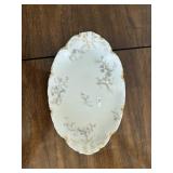 Haviland & Co. Limoges porcelain oval dish