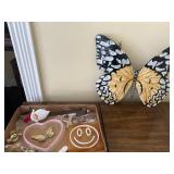 Large Metal Butterfly, Napkin Holders and More