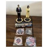 Barrack Obama Commerative Decor Lot