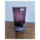 Amethyst Art Glass Vase