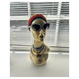 Mannequin Head w/contents