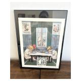 Framed Print 1917 Cream of Wheat Advertisement