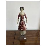 Folk Art Wooden Doll Articulated Joints