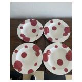 Lenox Circ Raspberry Bowls
